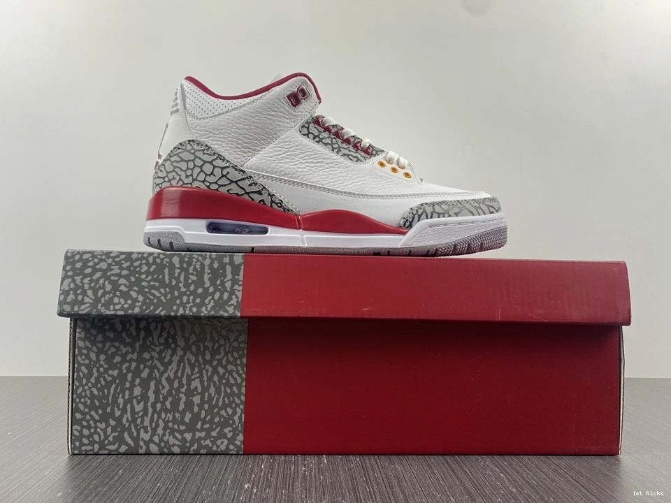 3 Red Cardinal Jordan Retro - CT8532-126 0126